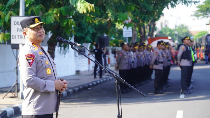 Polrestabes Surabaya Tingkatkan Pengamanan di Titik Rawan May Day