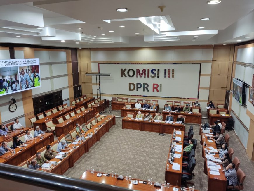 Komisi III DPR RI Beri Apresiasi atas Upaya Pengungkapan Dugaan Korupsi