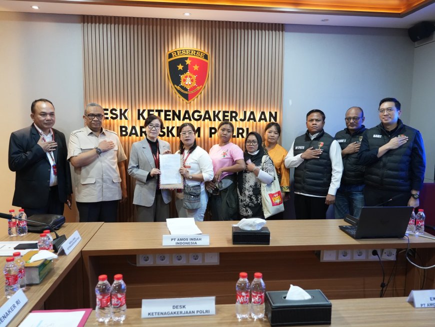 Desk Ketenagakerjaan Polri dan Kemnaker Tuntaskan Sengketa PHK 134 Pekerja